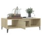Couchtisch Sonoma-Eiche 103,5x60x35 cm Holzwerkstoff Couchtisch Sonoma-Eiche 103,5x60x35 cm Holzwerkstoff