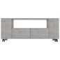 TV-Schrank Betongrau 120x35x48 cm Holzwerkstoff TV-Schrank Betongrau 120x35x48 cm Holzwerkstoff