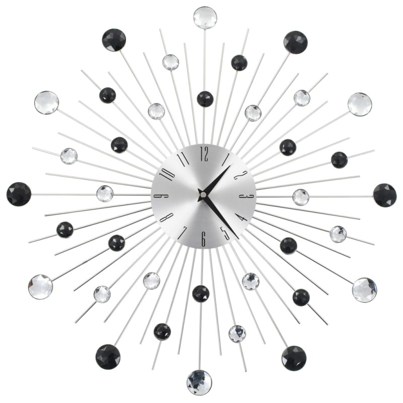 vidaXL Wanduhr mit Quarzwerk Modernes Design 50 cm vidaXL Wanduhr mit Quarzwerk Modernes Design 50 cm