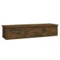 Wandschrank Räuchereiche 88x26x18,5 cm Holzwerkstoff Wandschrank Räuchereiche 88x26x18,5 cm Holzwerkstoff