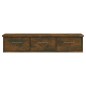Wandschrank Räuchereiche 88x26x18,5 cm Holzwerkstoff Wandschrank Räuchereiche 88x26x18,5 cm Holzwerkstoff