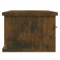 Wandschrank Räuchereiche 88x26x18,5 cm Holzwerkstoff Wandschrank Räuchereiche 88x26x18,5 cm Holzwerkstoff
