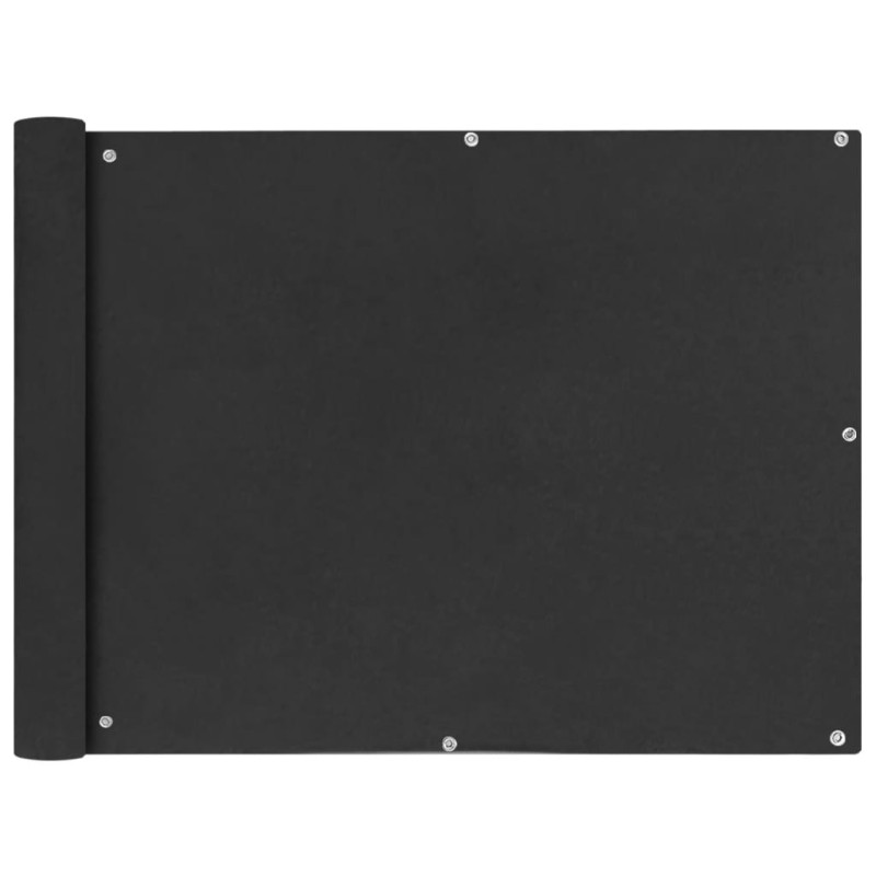 Balkonsichtschutz Oxfordgewebe 90x600 cm Anthrazit Balkonsichtschutz Oxfordgewebe 90x600 cm Anthrazit