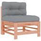 Mittelsofas mit Kissen 2 Stk. Massivholz Douglasie Mittelsofas mit Kissen 2 Stk. Massivholz Douglasie