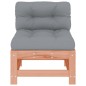 Mittelsofas mit Kissen 2 Stk. Massivholz Douglasie Mittelsofas mit Kissen 2 Stk. Massivholz Douglasie
