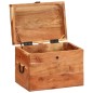 Aufbewahrungsbox 39x28x31 cm Massivholz Akazie Aufbewahrungsbox 39x28x31 cm Massivholz Akazie