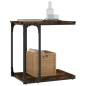 vidaXL Beistelltisch Räuchereiche 50x35x52 cm Holzwerkstoff vidaXL Beistelltisch Räuchereiche 50x35x52 cm Holzwerkstoff