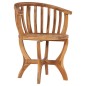 3-tlg. Garten-Bistro-Set Teak Massivholz 3-tlg. Garten-Bistro-Set Teak Massivholz
