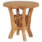 3-tlg. Garten-Bistro-Set Teak Massivholz 3-tlg. Garten-Bistro-Set Teak Massivholz