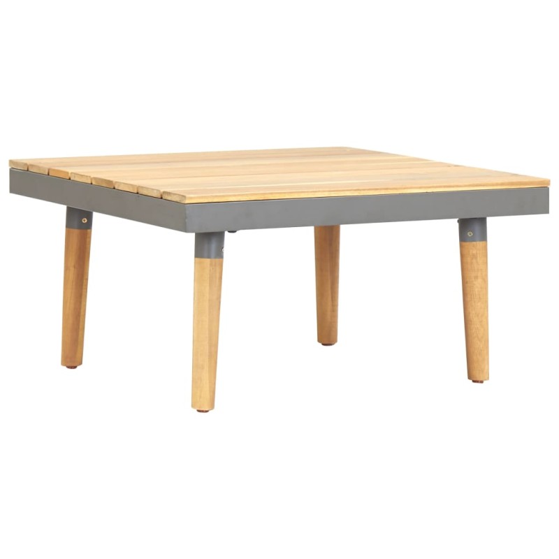 Garten-Couchtisch 60×60×31,5 cm Massivholz Akazie Garten-Couchtisch 60×60×31,5 cm Massivholz Akazie