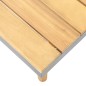 Garten-Couchtisch 60×60×31,5 cm Massivholz Akazie Garten-Couchtisch 60×60×31,5 cm Massivholz Akazie