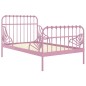Ausziehbett Rosa Metall 80x130/200 cm Ausziehbett Rosa Metall 80x130/200 cm