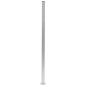 Zaunpfosten 2 Stk. Aluminium 185 cm Zaunpfosten 2 Stk. Aluminium 185 cm