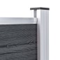Zaunpfosten 2 Stk. Aluminium 185 cm Zaunpfosten 2 Stk. Aluminium 185 cm
