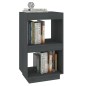 vidaXL Bücherregal Grau 40x35x71 cm Massivholz Kiefer vidaXL Bücherregal Grau 40x35x71 cm Massivholz Kiefer