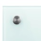 vidaXL Küchenrückwand Weiß 80x60 cm Hartglas vidaXL Küchenrückwand Weiß 80x60 cm Hartglas