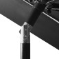 vidaXL Sonnenschirm mit Aluminium-Mast 3-lagig Anthrazit 3 m vidaXL Sonnenschirm mit Aluminium-Mast 3-lagig Anthrazit 3 m