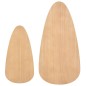 Beistelltisch Set 2 Stk. Kiefernholz Massiv Braun Beistelltisch Set 2 Stk. Kiefernholz Massiv Braun