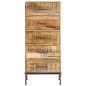 vidaXL Kommode 45 x 35 x 106 cm Mango-Massivholz vidaXL Kommode 45 x 35 x 106 cm Mango-Massivholz