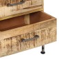 vidaXL Kommode 45 x 35 x 106 cm Mango-Massivholz vidaXL Kommode 45 x 35 x 106 cm Mango-Massivholz