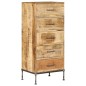 vidaXL Kommode 45 x 35 x 106 cm Mango-Massivholz vidaXL Kommode 45 x 35 x 106 cm Mango-Massivholz