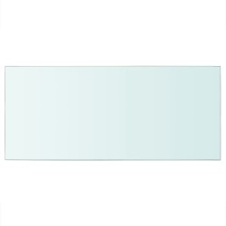 vidaXL Regalboden Glas Transparent 50 cm x 25 cm