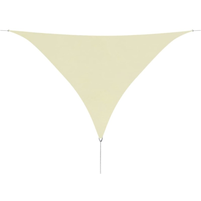 vidaXL Sonnensegel Oxford-Gewebe Dreieckig 5x5x5 m Creme vidaXL Sonnensegel Oxford-Gewebe Dreieckig 5x5x5 m Creme