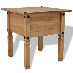Beistelltisch Mexiko-Stil Kiefernholz 53,5x53,5x55 cm