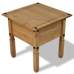 Beistelltisch Mexiko-Stil Kiefernholz 53,5x53,5x55 cm
