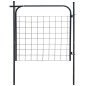 vidaXL Gartenzauntor 100 x 100 cm Anthrazit vidaXL Gartenzauntor 100 x 100 cm Anthrazit