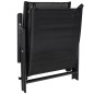 Sonnenliege Klappbar Aluminium 178x63,5x96 cm Schwarz Sonnenliege Klappbar Aluminium 178x63,5x96 cm Schwarz