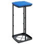 Müllsackständer 2 Stk. Schwarz und Blau 60 L PP Müllsackständer 2 Stk. Schwarz und Blau 60 L PP