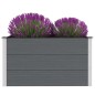 Garten-Hochbeet WPC 100 x 50 x 54 cm Grau Garten-Hochbeet WPC 100 x 50 x 54 cm Grau
