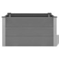 Garten-Hochbeet WPC 100 x 50 x 54 cm Grau Garten-Hochbeet WPC 100 x 50 x 54 cm Grau