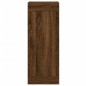Highboard Braun Eichen-Optik 34,5x34x180 cm Holzwerkstoff Highboard Braun Eichen-Optik 34,5x34x180 cm Holzwerkstoff