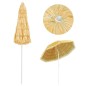 vidaXL Strandschirm Natur 240 cm Hawaii Style vidaXL Strandschirm Natur 240 cm Hawaii Style