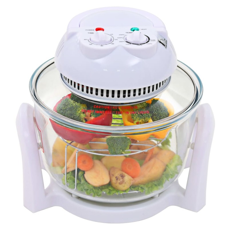 Halogen-Konvektionsofen mit Erweiterungsring 800 W 10 L Halogen-Konvektionsofen mit Erweiterungsring 800 W 10 L