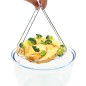 Halogen-Konvektionsofen mit Erweiterungsring 800 W 10 L Halogen-Konvektionsofen mit Erweiterungsring 800 W 10 L