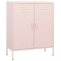 Lagerschrank Rosa 80x35x101,5 cm Stahl Lagerschrank Rosa 80x35x101,5 cm Stahl