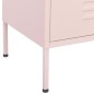 Lagerschrank Rosa 80x35x101,5 cm Stahl Lagerschrank Rosa 80x35x101,5 cm Stahl