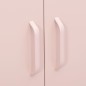 Lagerschrank Rosa 80x35x101,5 cm Stahl Lagerschrank Rosa 80x35x101,5 cm Stahl