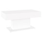 Couchtisch Weiß 96x50x45 cm Holzwerkstoff Couchtisch Weiß 96x50x45 cm Holzwerkstoff