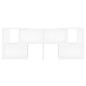 TV-Schrank Weiß 104x30x52 cm Holzwerkstoff TV-Schrank Weiß 104x30x52 cm Holzwerkstoff