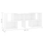 TV-Schrank Weiß 104x30x52 cm Holzwerkstoff TV-Schrank Weiß 104x30x52 cm Holzwerkstoff