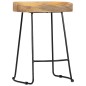 Gavin Barhocker 2 Stk. Massivholz Mango Gavin Barhocker 2 Stk. Massivholz Mango