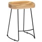 Gavin Barhocker 2 Stk. Massivholz Mango Gavin Barhocker 2 Stk. Massivholz Mango