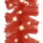 Weihnachtsgirlande mit LED 5 m Rot Weihnachtsgirlande mit LED 5 m Rot