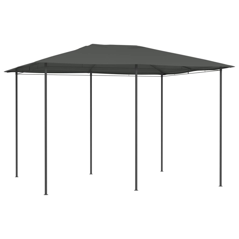 Pavillon 3x4x2,6 m Anthrazit 160 g/m² Pavillon 3x4x2,6 m Anthrazit 160 g/m²