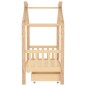 Kinderbett mit Schublade Massivholz Kiefer 70x140 cm Kinderbett mit Schublade Massivholz Kiefer 70x140 cm