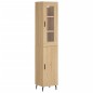 Highboard Sonoma-Eiche 34,5x34x180 cm Holzwerkstoff Highboard Sonoma-Eiche 34,5x34x180 cm Holzwerkstoff